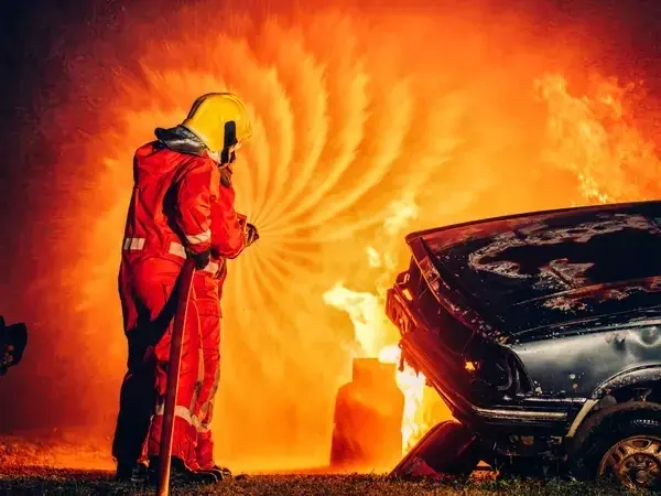 Personal injury attorney meeting injured client after drunk driver collision in Old Town Peoria