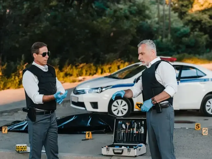 Attorney reviewing drunk driving injury claim documents for worker injured near Wigwam Resort in Litchfield Park