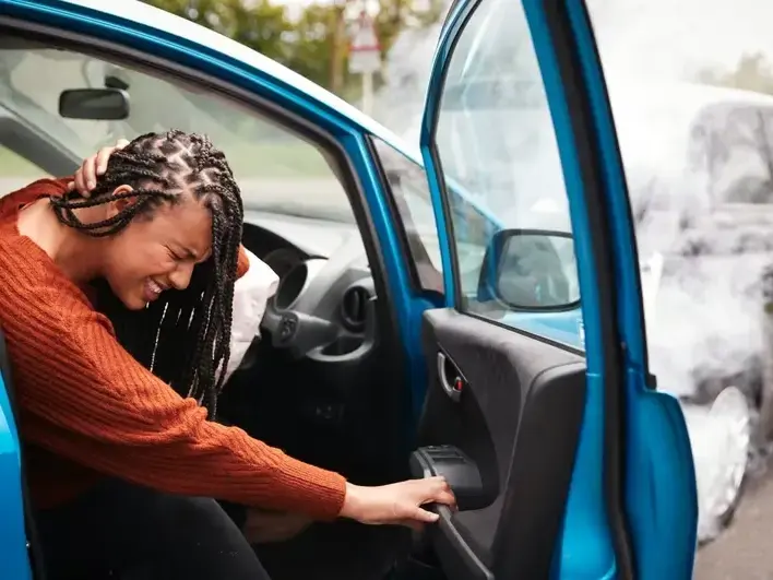 Attorney reviewing drunk driving accident evidence from Del Webb Sun City neighborhood collision